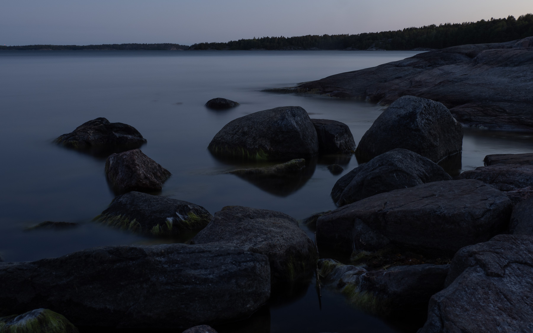 Белые ночи на озере Mälaren. Автор: Сутормина Марина