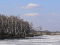 река Жданка, ранняя весна; фото Андрея Смирнова